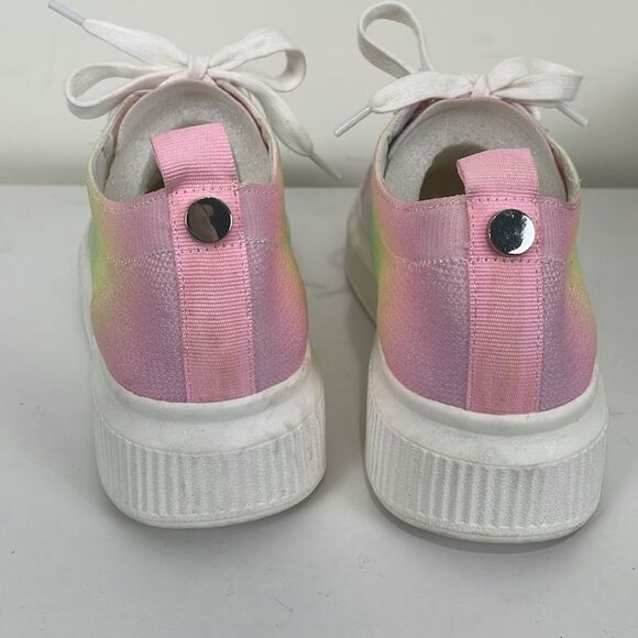 BP Pastel Rainbow Women's 7.5 Sneakers Platform Nordstrom Sonny Iridescent - Picture 4 of 8